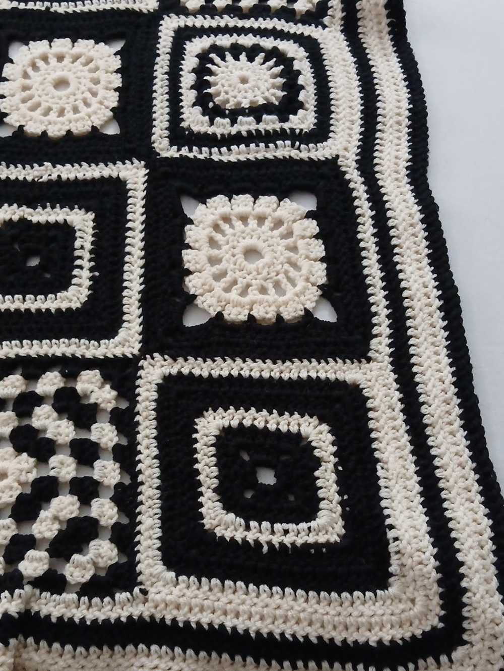 Handmade Crocheted Blanket - Picture 3 of 15